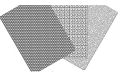 3 бр пчелна пита квадратна вълна текстура релеф платно пластмасов стенсил отпечатък, снимка 2