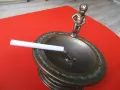 Красив стар меден пепелник, снимка 1