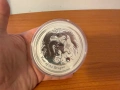10 OZ СРЕБРО 2012 - ГОДИНА НА ДРАКОНА ЛУНАР - АВСТРАЛИЯ МОНЕТА, снимка 1