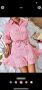 Дамска розова рокля, снимка 1 - Рокли - 45580642