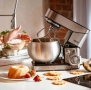 Планетарен миксер Voltz V51115F – мощност 1600W и 5L купа от инокс за перфектно тесто и кремове, снимка 2
