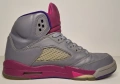 Nike Air Jordan 5 Retro Cement Grey/Pink, снимка 5