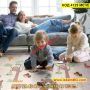 Сгъваемо детско килимче за игра с размери 180x200х1см - модел Мече и горски животни - КОД 4129 МЕЧЕ, снимка 12