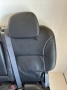 Задна лява седалка черна кожа двойна втори ред за Peugeot 4007 2.2 HDI (2009), снимка 2