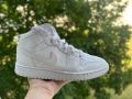 Jordan 1 Mid "Triple White" — номер 38, снимка 1