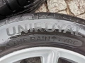 4бр ЛЕТИ джанти 16" 5Х112 ALUETT с гуми 205/55/16 UNIROYAL за VW Audi , снимка 11