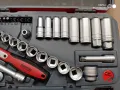 TENG TOOLS тенг гидория 3/8 39части камъни вложки хром ванадий комплект, снимка 5