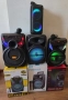 Преносима караоке тонколона с микрофон , 8W, RGB LED светлини, ДУ, Bluetooth, USB порт, TF/SD слот, снимка 1