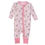 Бебешки гащеризон ромпър памук розов еднорог_1256502, снимка 1