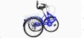 -10% ТЕЛК - Сгъваем Нов Семеен Триколесен Велосипед 24 инча 7 скорости, снимка 8