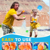 Водни балони SOPPYCID за многократна употреба, самозапечатваща се водна бомба за басейн за деца, снимка 5 - Други - 45046599