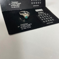 Сребърен пръстен 950 проба, снимка 5 - Пръстени - 44974409