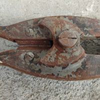 Стара ножица за рязане на арматура, снимка 4 - Антикварни и старинни предмети - 45351090