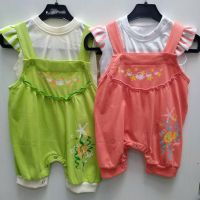 Нови детски комплекти от блузка и гащеризон , снимка 1 - Комплекти за бебе - 45252758