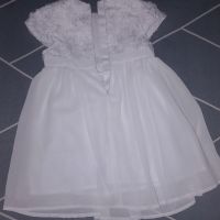 Детска официална бяла рокля , снимка 3 - Детски рокли и поли - 45418917