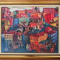 "Старият Пловдив" Цанко Лавренов, картина, снимка 1 - Картини - 45342524