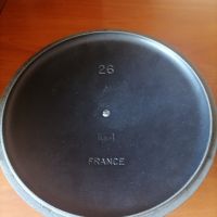 Le Creuset френска чугунена тенджера с капак , снимка 7 - Съдове за готвене - 43096492