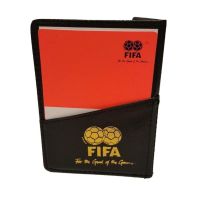 Съдийски картони комплект с бележник FIFA, снимка 3 - Футбол - 46215905