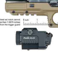 Пистолетен фенер Fenix GL22 - подцевен, снимка 5 - Къмпинг осветление - 45005012
