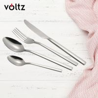 Прибори 24 части Voltz (001) - 3 цвята, снимка 2 - Прибори за хранене, готвене и сервиране - 45132183
