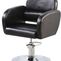 Фризьорски стол с маслен крик, измивна колона и бръснарски стол, снимка 1 - Фризьорски столове - 42228487