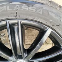 Джанти ОРИГИНАЛНИ за VW със зимни гуми 235/50/18 LASSA зимни, снимка 8 - Гуми и джанти - 45115264