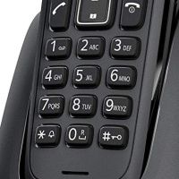Безжичен телефон Gigaset A116. Черно, снимка 2 - Стационарни телефони и факсове - 45360544