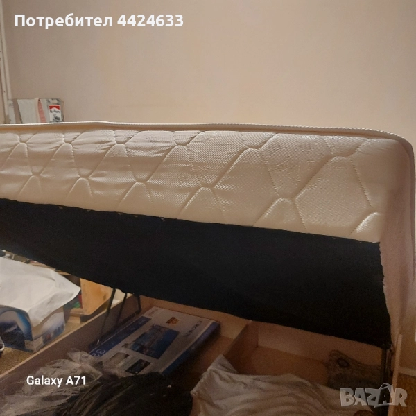 Спалня със матрак.Повдигащ механизъм.170-190 Размер.Нова, снимка 1