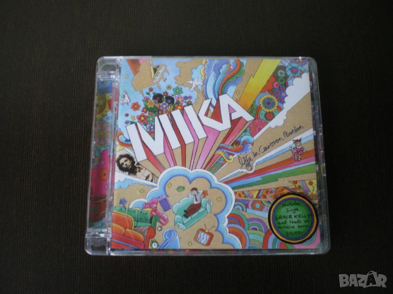 MIKA ‎– Life In Cartoon Motion 2007 CD, Album, снимка 1