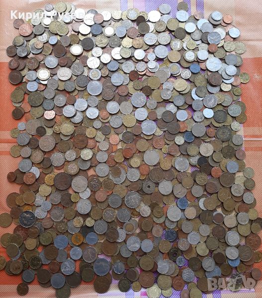 Мега лот монети 1100 бр., снимка 1