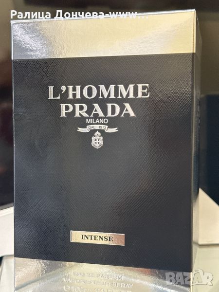 ПАРФЮМ ПРОДУКТ-PRADA-L'HOMME INTENSE, снимка 1