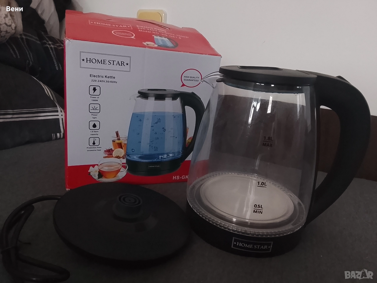 Електрическа кана Homestar , снимка 1