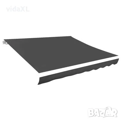 vidaXL Платно за тента, антрацит, 400x300 см（SKU:143710, снимка 1