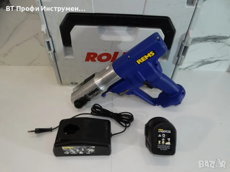 Rems Akku press 14 V ACC - Акумулаторна преса за фитинги - 32 KN, снимка 1