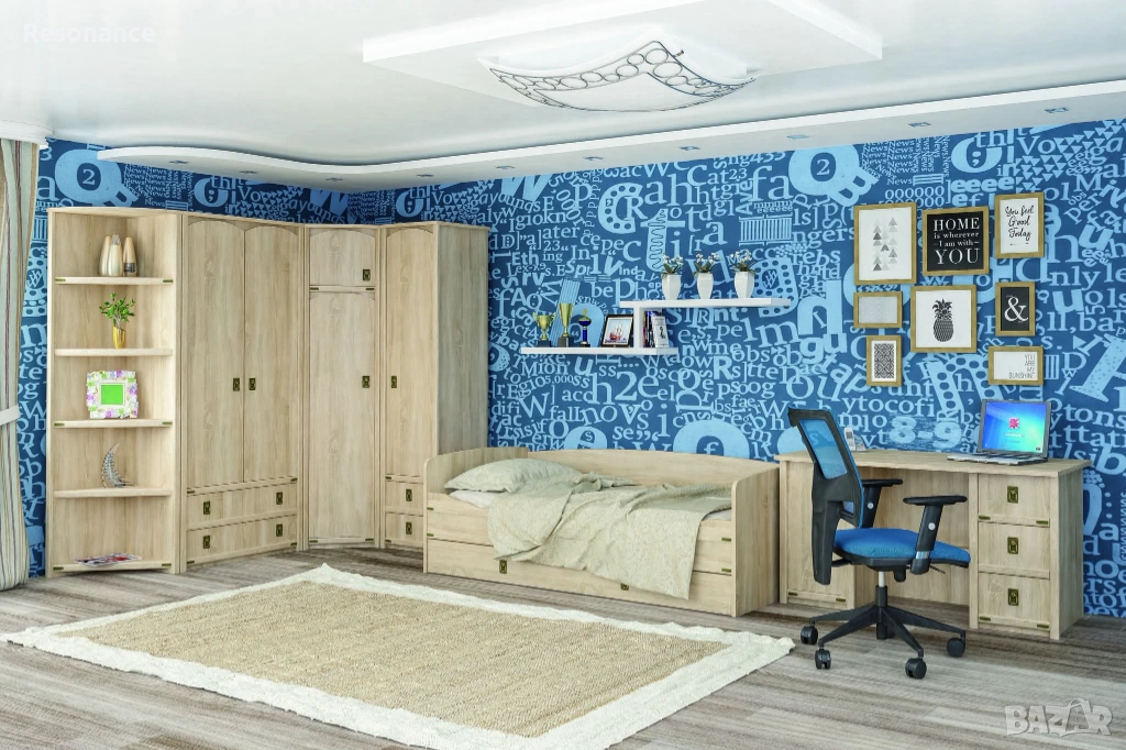 Легло с рамка , снимка 1