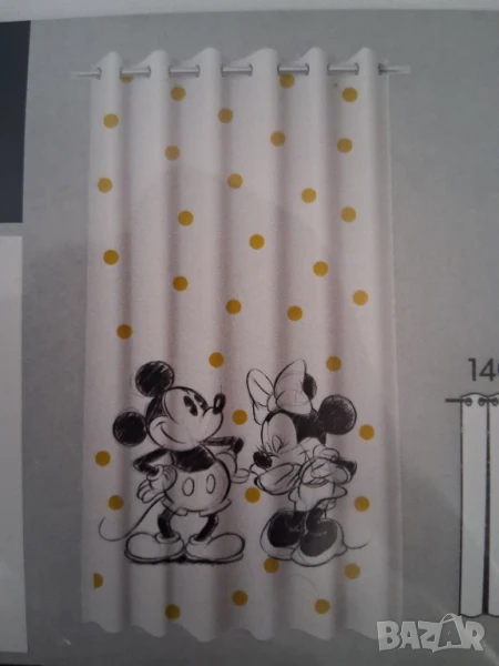 завеса за детска стая Мики Маус 140/280sm, снимка 1