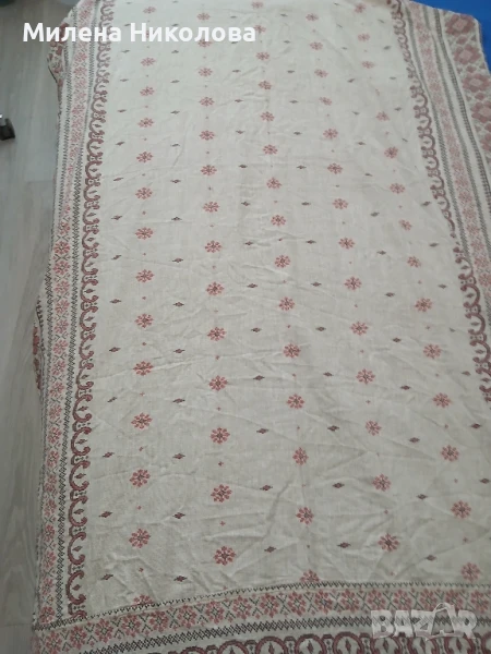 Голяма етно покривка 196/110, снимка 1