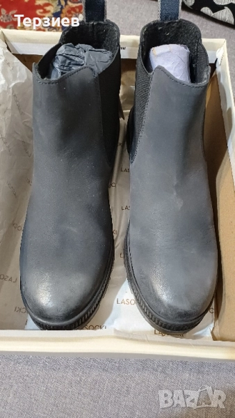 боти от естествена кожа , снимка 1