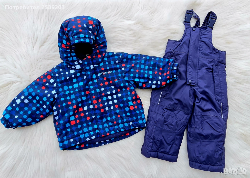 Детски ски екип Columbia и Poco Piano 9-12 месеца - НОВ, снимка 1