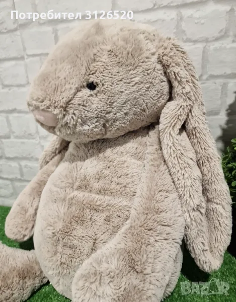 Jellycat Bashful Beige Bunny Really Really big, снимка 1