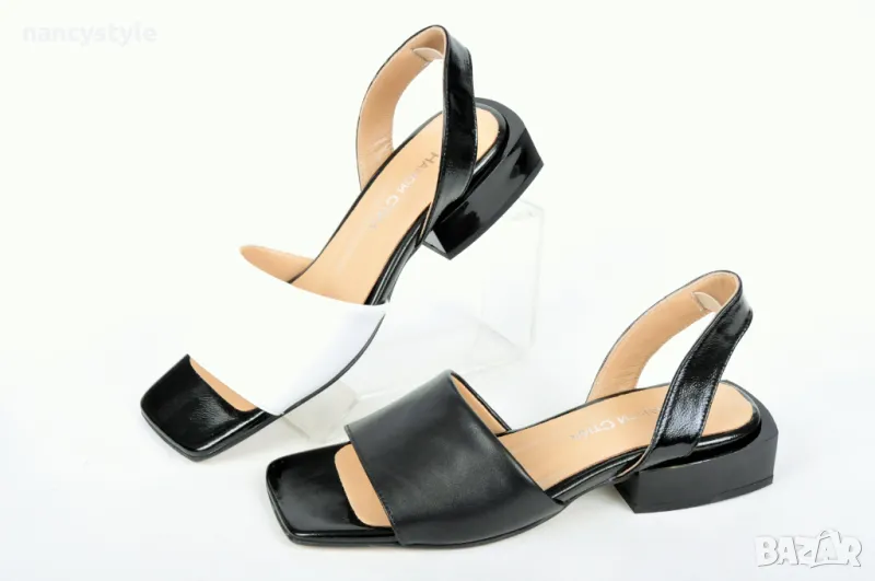 СЕЗОН'25! Ниски елегантни дамски сандали без закопчаване - Два цвята, снимка 1