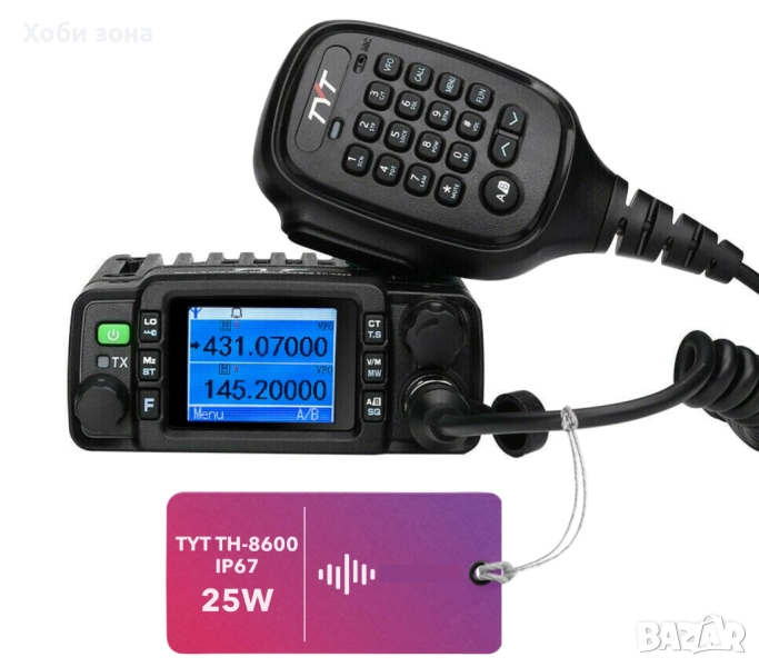 Мощна мобилна радиостанция TYT TH-8600, снимка 1