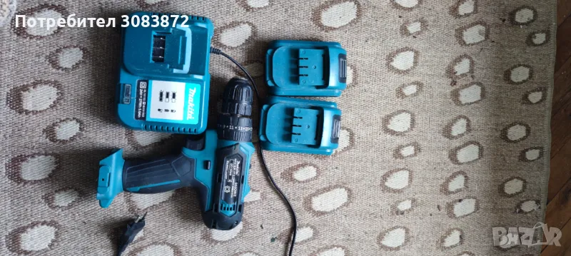 Винтоверт с две батерии и зарядно , снимка 1