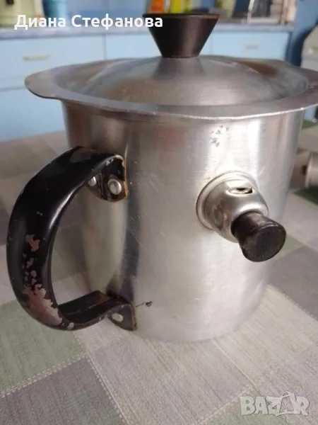 Млековарка от соца  1 литър, снимка 1