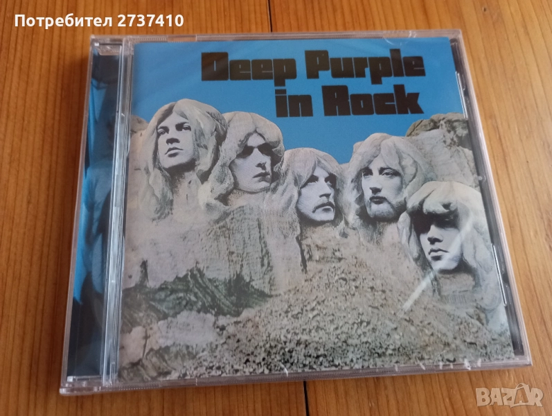 DEEP PURPLE - IN ROCK 17лв оригинален диск, снимка 1