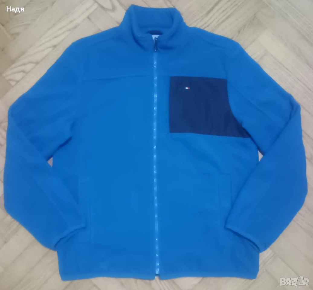 Оригинално Мъжко горнище/яке Tommy Hilfiger Fleece, снимка 1