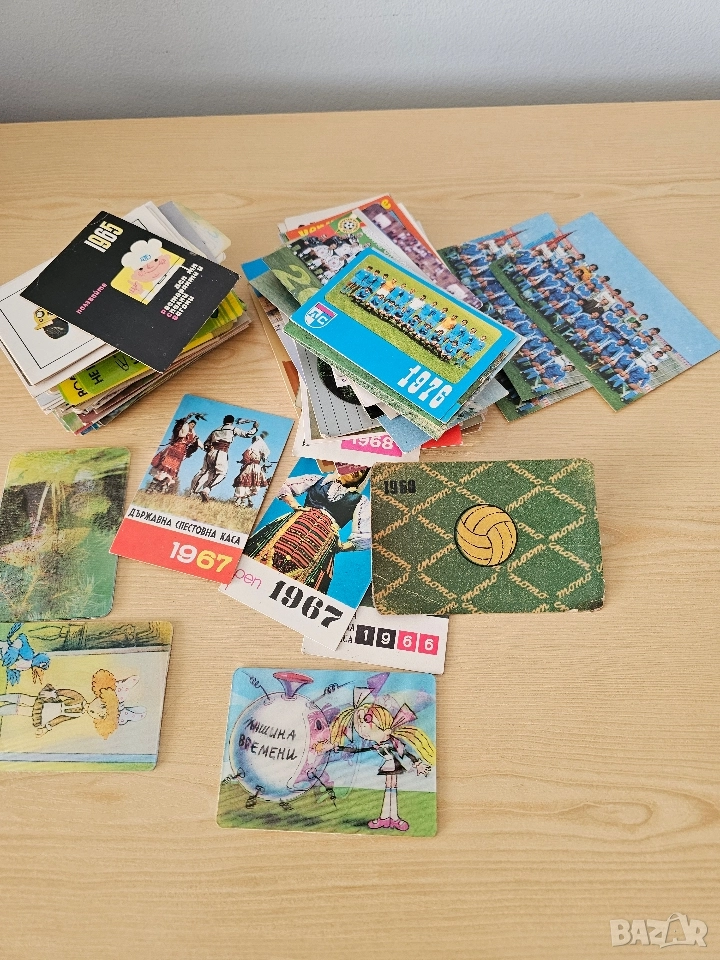 календарчета ретро 1958 -1985г, снимка 1