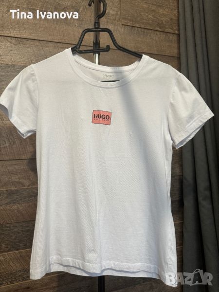 Бяла тениска Hugo Boss, снимка 1