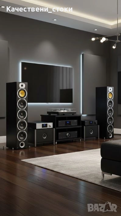 Стерео тонколони Auna v7B, снимка 1