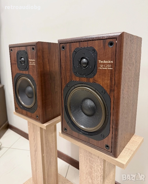 🔉Двулентови букшелф тонколони Technics SB-C250 - 60W - 6 ома🔉, снимка 1